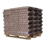 Pressholz – Laubholz – Palette Von 1 Tonne