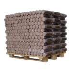 Pressholz – Laubholz – Palette Von 1 Tonne