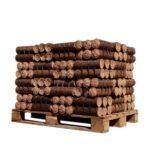Pressholz – Nachtbriketts – 1/2 Palette Von 480 Kg